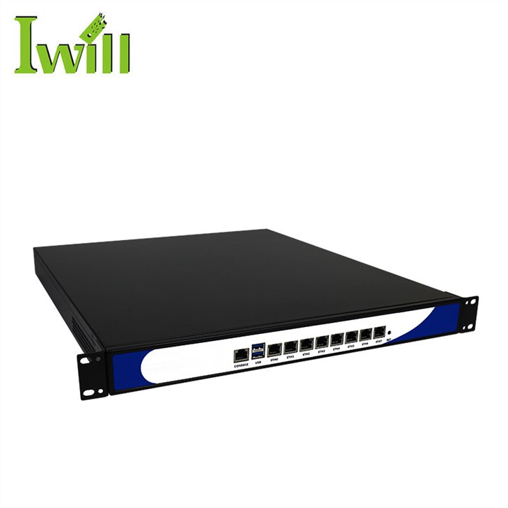1U 19 inci Rackmount Network Applince