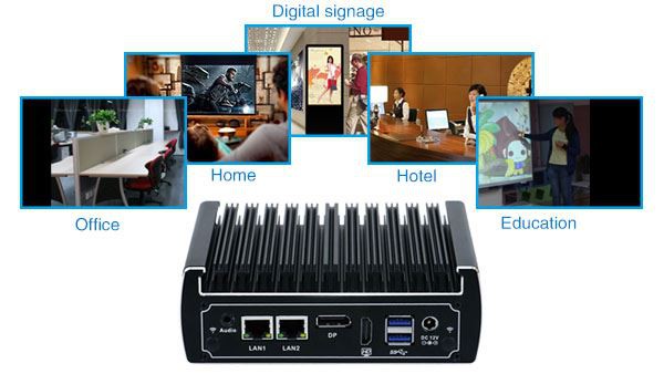 Barebone Intel Core I3 I5 Dual Lan Mini PC